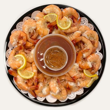 Steamed Shrimp Platter