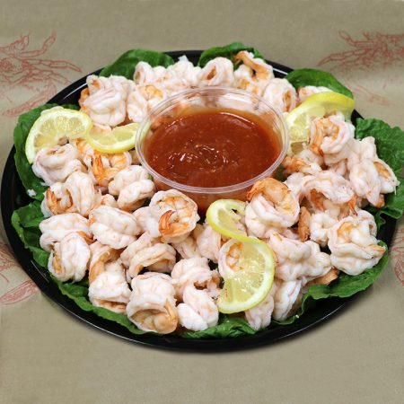 cocktail shrimp platter