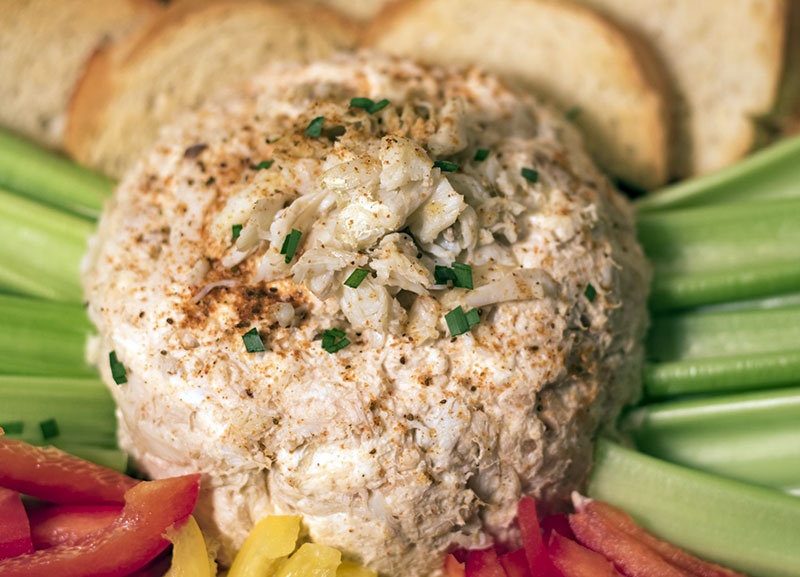 crab cheeseball