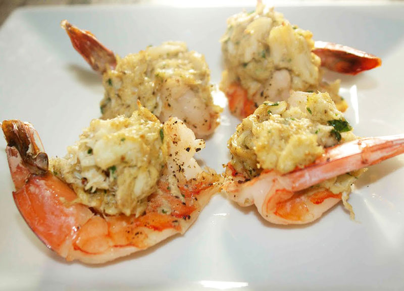 stuffed shrimp with crab imperial